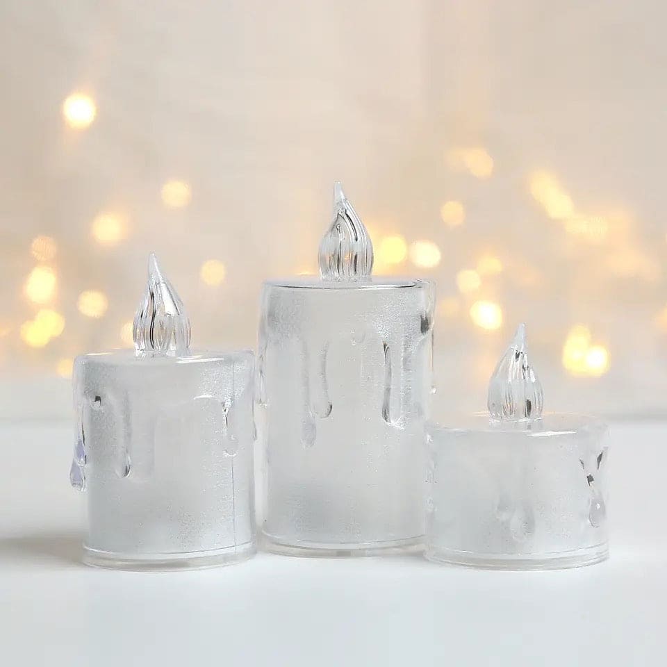 Acrylic Led Candle, Led Flameless Tea Light, Transparent Crystal Pillar Candle, Smokeless Wax Melting Candle, Candle Shape Electronic Lamp, ome Decor Candle Lamp, Simulation Candle Led Small Night Lamp Acrylic Led Candle, Led Flameless Tea Light, Transparent Crystal Pillar Candle, Smokeless Wax Melting Candle, Candle Shape Electronic Lamp, ome Decor Candle Lamp, Simulation Candle Led Small Night Lamp